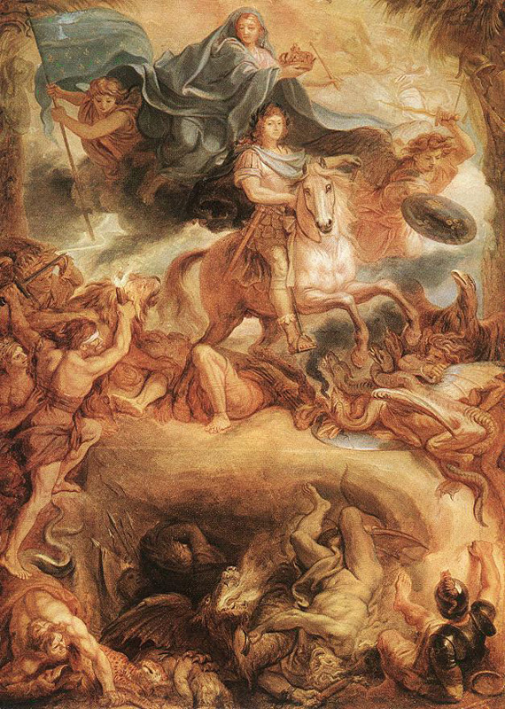 apotheose of louis fourteen
